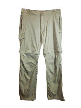 Craghoppers Mens Size 38 SolarDry Convertible Hiking Pants Beige hiking outdoor
